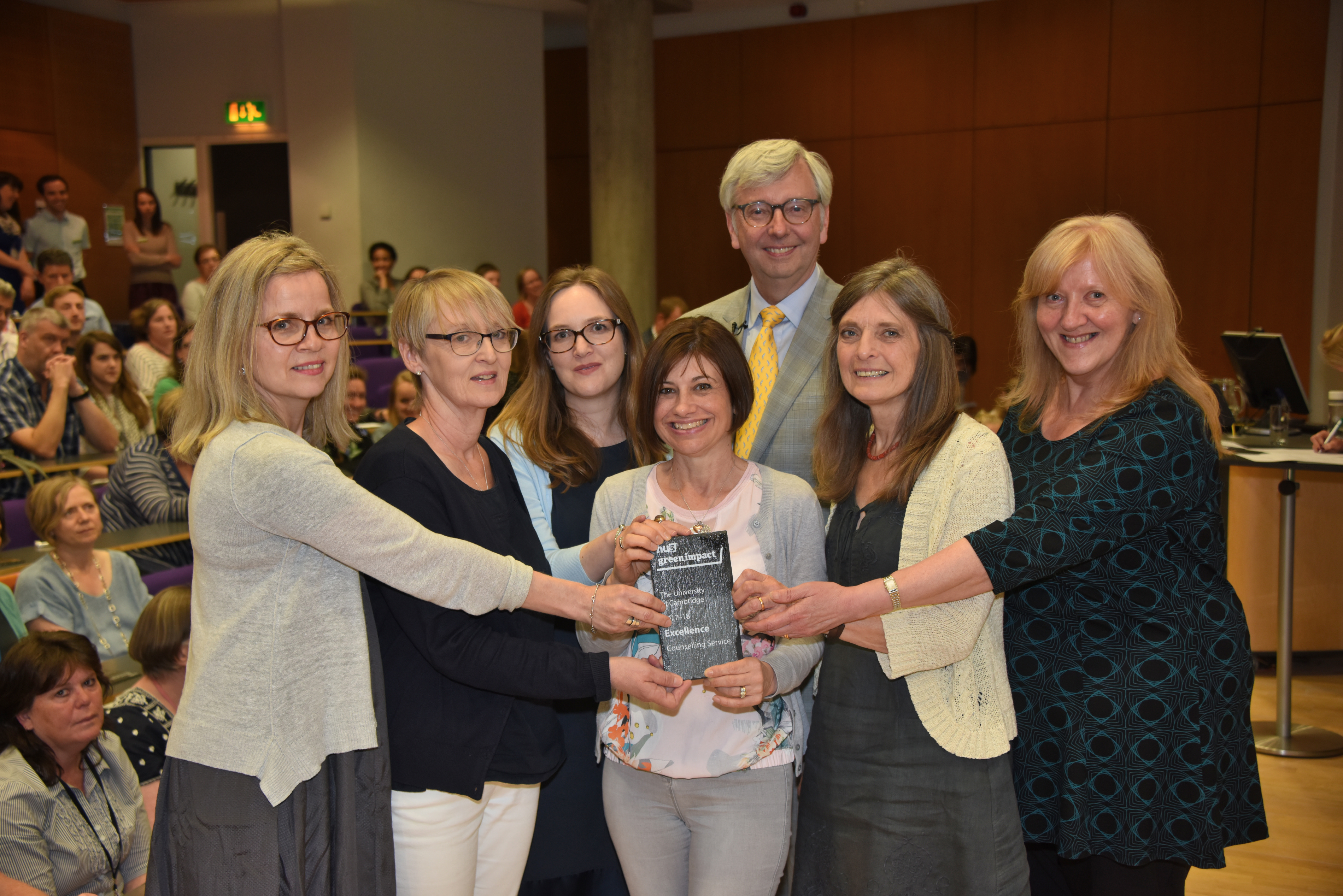 Counselling Service Excellence winners