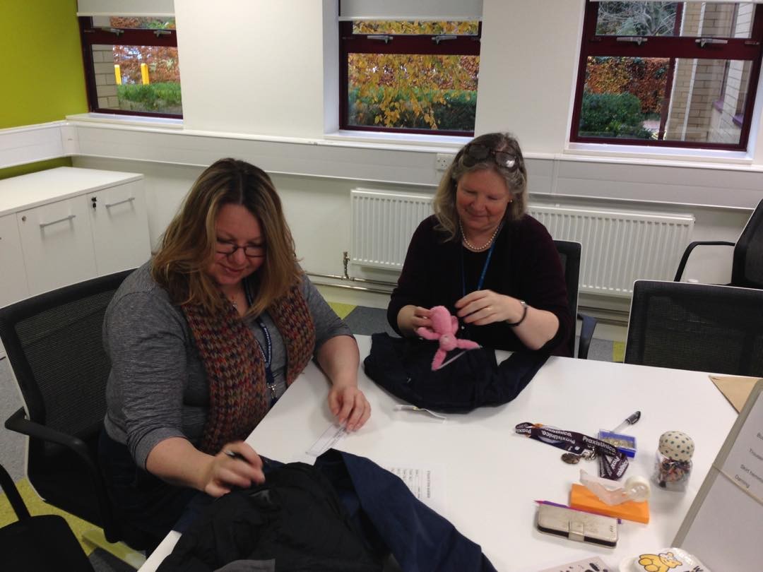 Make and mend session at Greenwich House