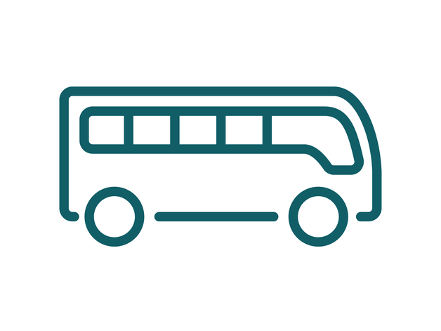Icon of a bus