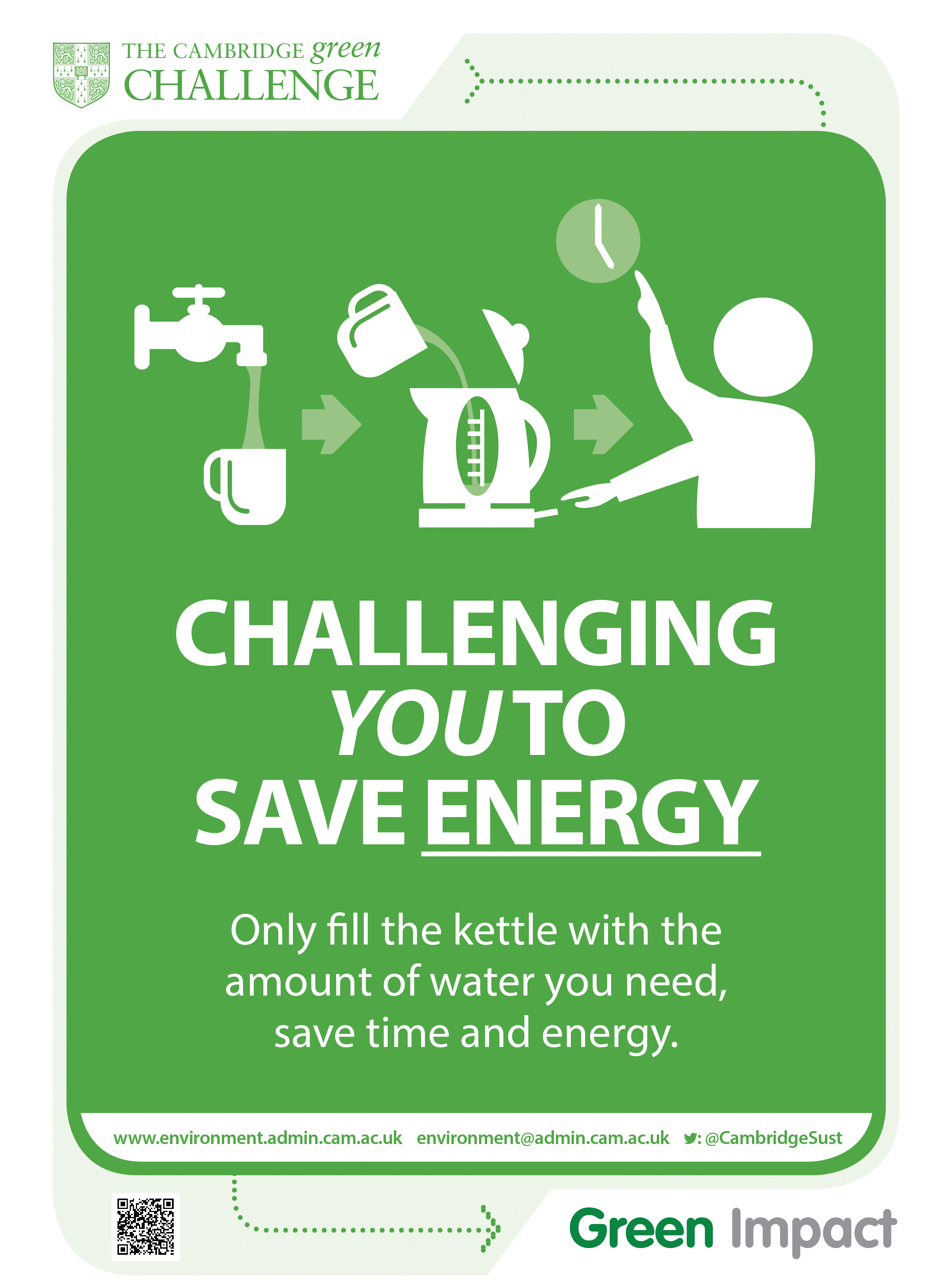 Energy saving poster
