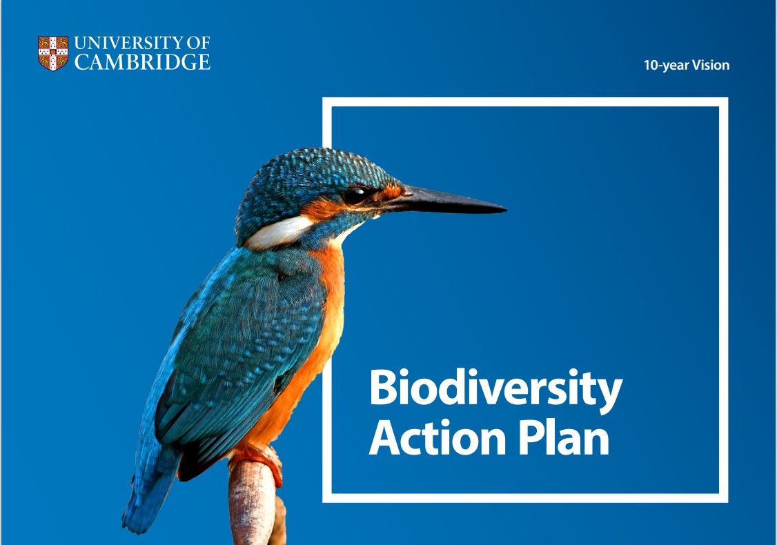 Front cover of the Biodiversity Action Plan