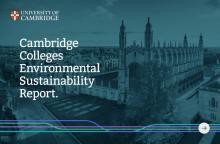 Front cover of the Cambridge Colleges Environmental Sustainability Report.