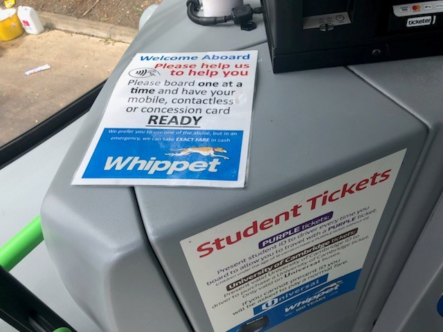 Bus contactless payment